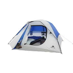 Ozark Trail 4-Person Dome Tent, 8 ft x 8.5 ft x 48 in, Blue