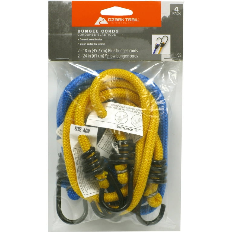 18 in. Easy Stretch Cord in Blue (4-Pack) 18 in. Easy Stretch Cord in Blue (4-Pack)