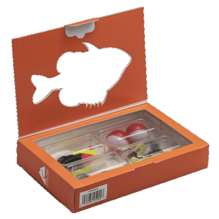Ozark Trail 40 Piece Crappie Assorted Lure Kit 