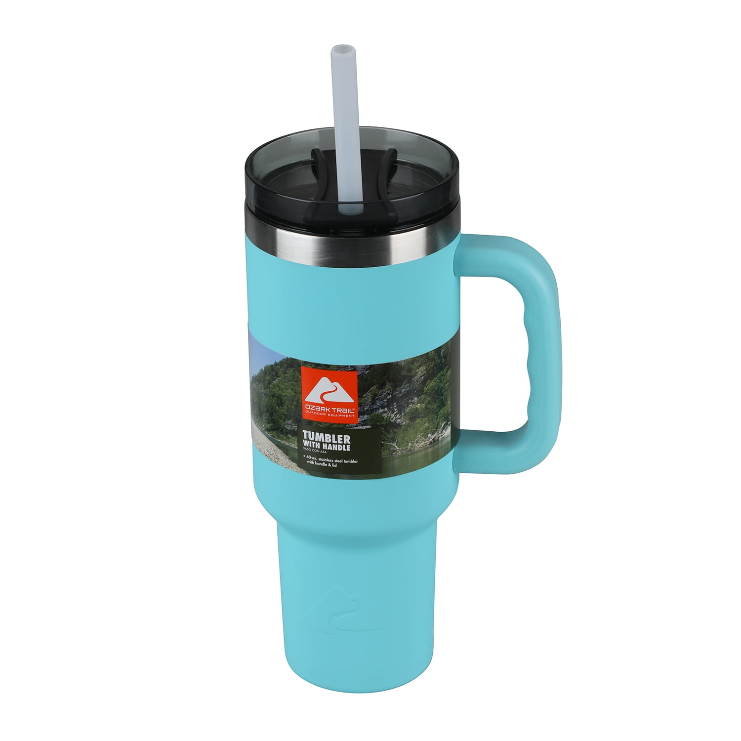 Ozark Trail 4-Pack 16-fluid Ounce Enameled Carbon Steel Mugs with Handles 