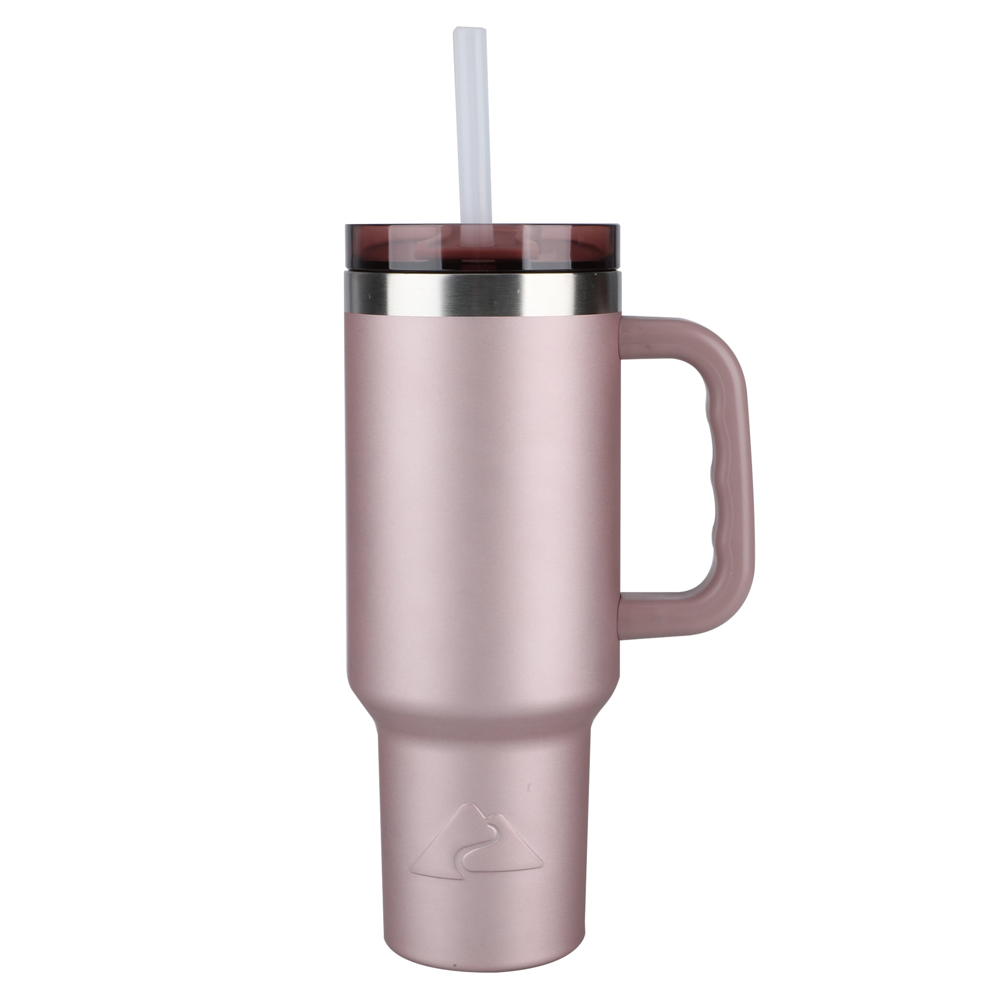 Ozark Trail 40 oz Vacuum Insulated Stainless Steel Tumbler Rose Gold