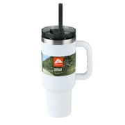 Ozark Trail 40 oz Vacuum Insulated Stainless Steel Tumbler, White