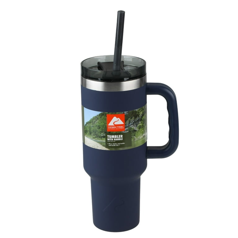 Ozark Trail 40 oz Vacuum-Insulated Stainless-Steel Tumbler