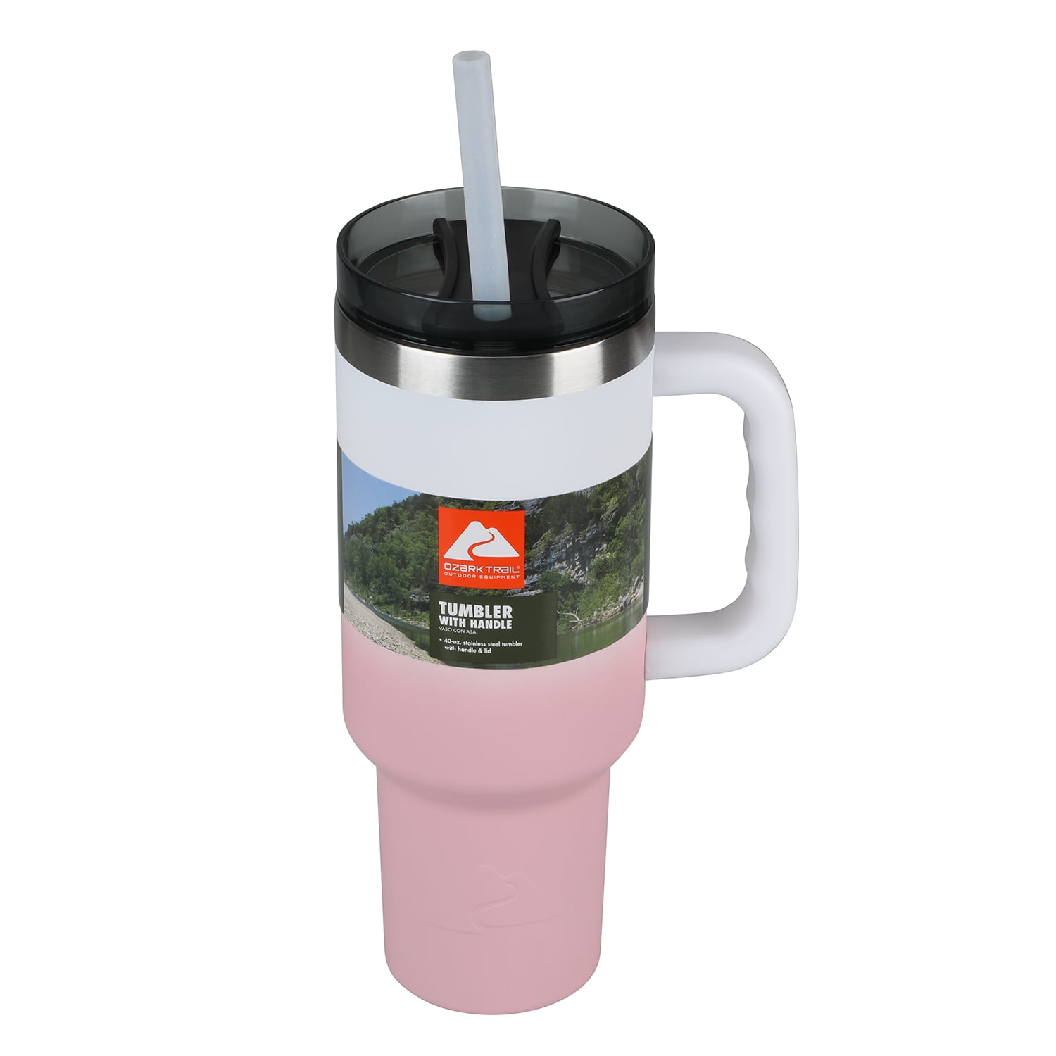 Ozark Trail 40 oz Vacuum-Insulated Stainless Steel Tumbler with