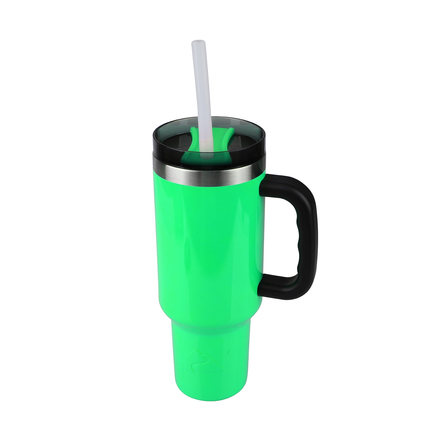Ozark Trail 40oz Stainless Steel Tumbler, Neon Green