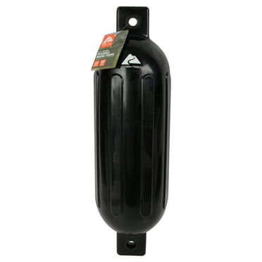 Ozark Trail 5.5" x 20" Inflatable Boat Bumper Marine Boat Fender, Black