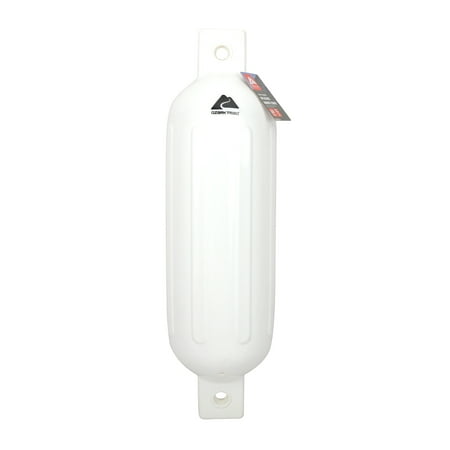Ozark Trail 5.5" x 20" Inflatable Boat Bumper Marine Boat Fender, White