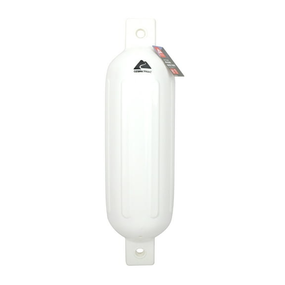 Ozark Trail 5.5" x 20" Inflatable Boat Bumper Marine Boat Fender, White