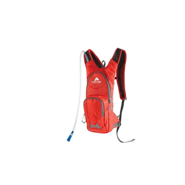 Ozark Trail 5 Ltr Adult Hydration Hiking Backpack, Unisex, Red