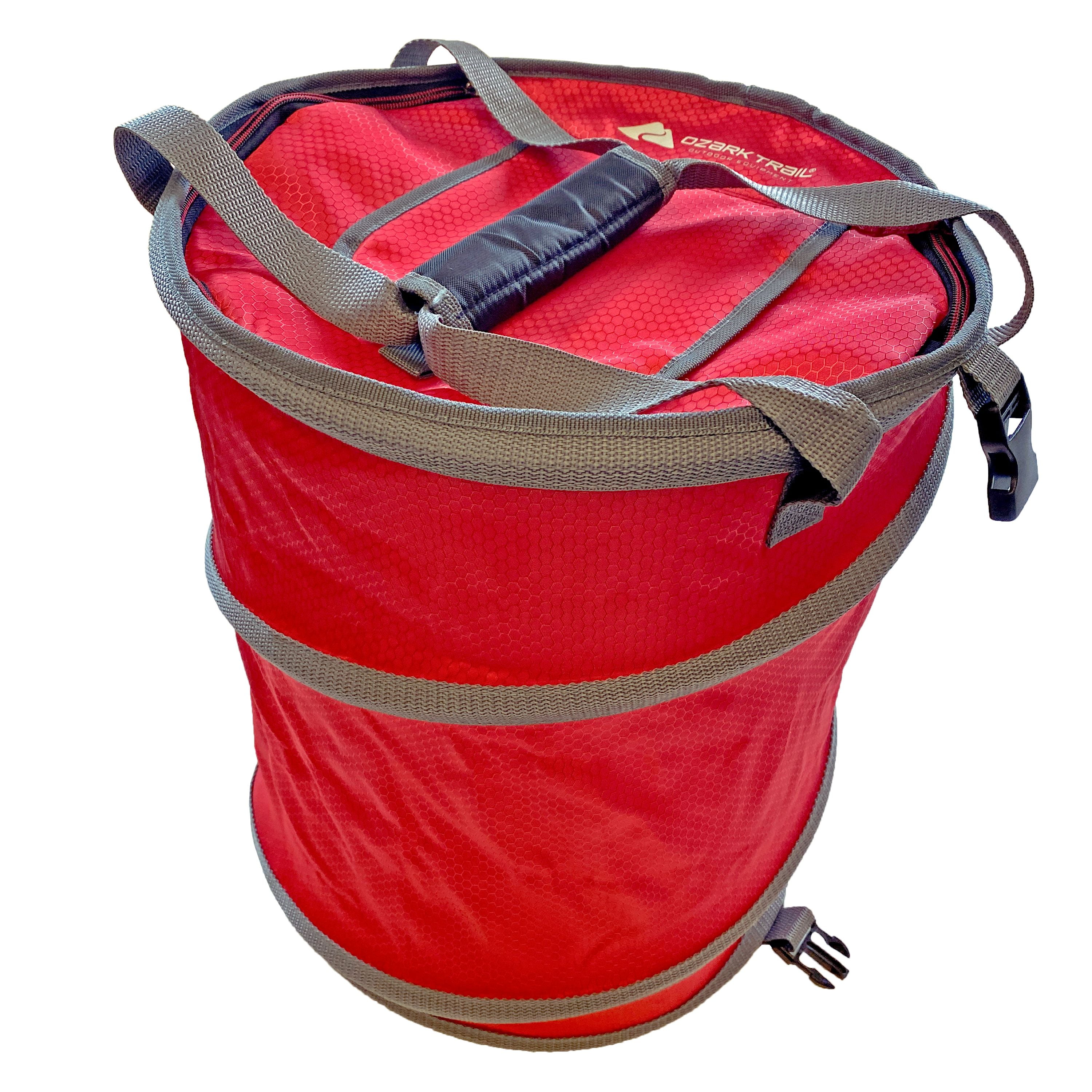 Ozark Trail 50 Can Collapsible SoftSided Cooler, Red