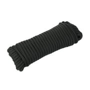 Ozark Trail 1100 lb Polyester Paracord Rope, Black, 50'