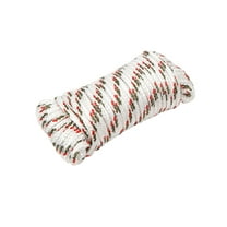 Ozark Trail 50ft White Polyester Utility Cord, Strong Durable Rope for Camping & Outdoor Use