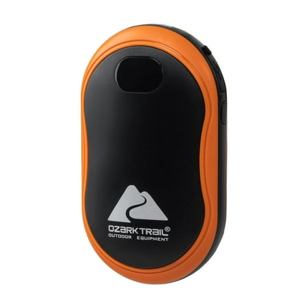 Ozark Trail 5200mAh Orange Rechargeable Portable 3 Temp Hand Warmer for Camping