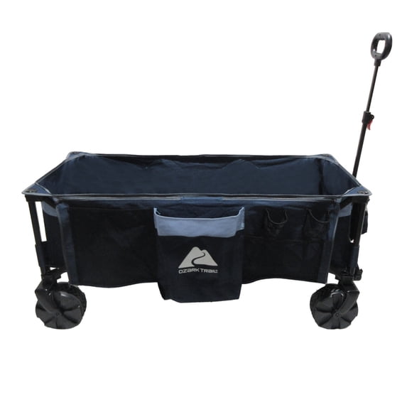 Ozark Trail Extra-Long Utility Wagon, Blue