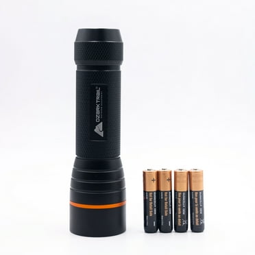 Ozark Trail 550 Lumens Flashlight,4*AAA Batteries