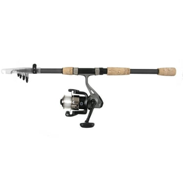 Ozark Trail 6'6" 3000 Medium Action Telescopic Spinning Combo with Lures