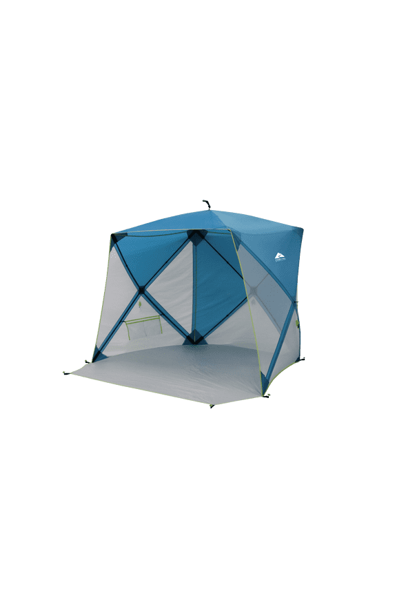 82" x 70" Pop Up Beach Shelter, with UPF50+ Protection, Blue