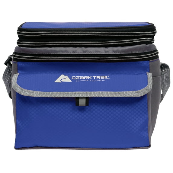 Ozark Trail 6 Can Soft-Sided Cooler, Blue