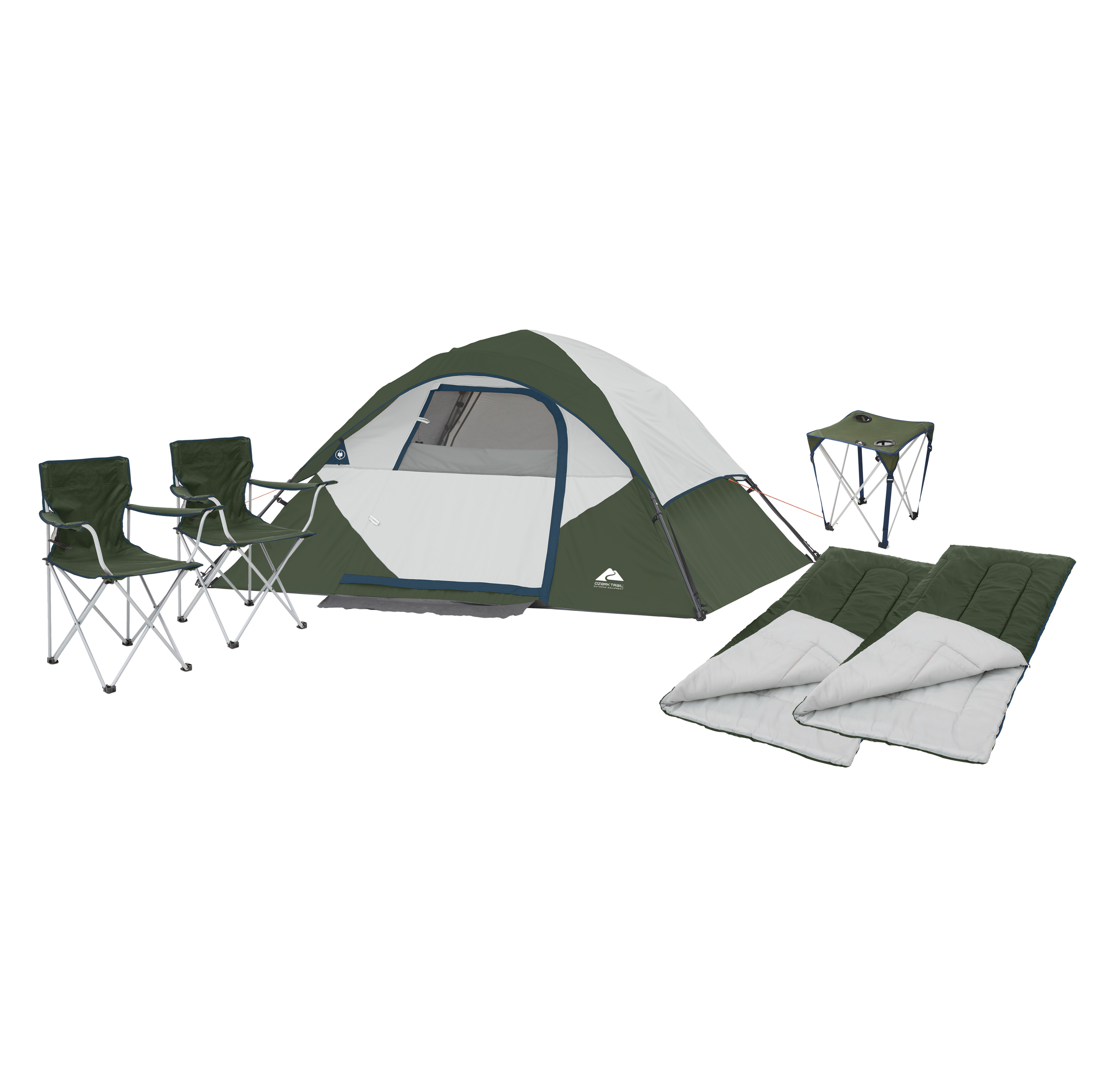 Ozark Trail 6-Piece, 4 Person Camping Combo, Tent - image 1 of 8
