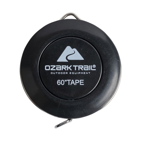Ozark Trail 60 in Fish Measuring Tape with Push-Button Retract