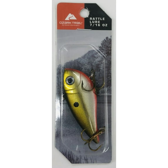 Ozark Trail 7/16 Ounce Gold Shad Rattle Lure