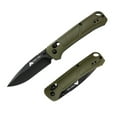 thumbnail image 1 of Ozark Trail 7.5 inch Folding Knife,D2 Blade,Ball Bearing,OD Green Handle, Slide Lock Pocket Knives, 1 of 18
