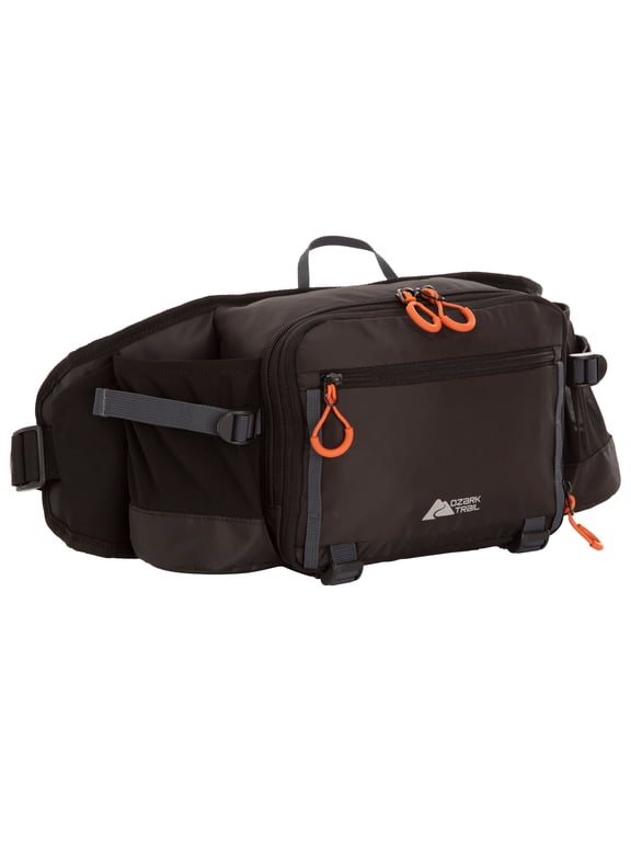 Unisex Polyester Fanny Pack, Black