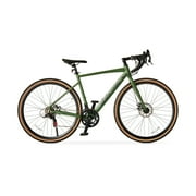 Ozark Trail 700C G.1 Explorer Gravel Bike, Medium Frame, Green, Adult, Unisex