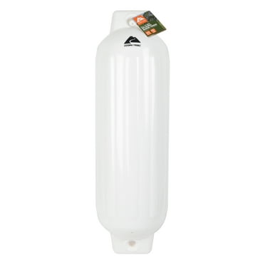 Ozark Trail 8.5" x 27" Inflatable Boat Bumper Marine Boat Fender, White