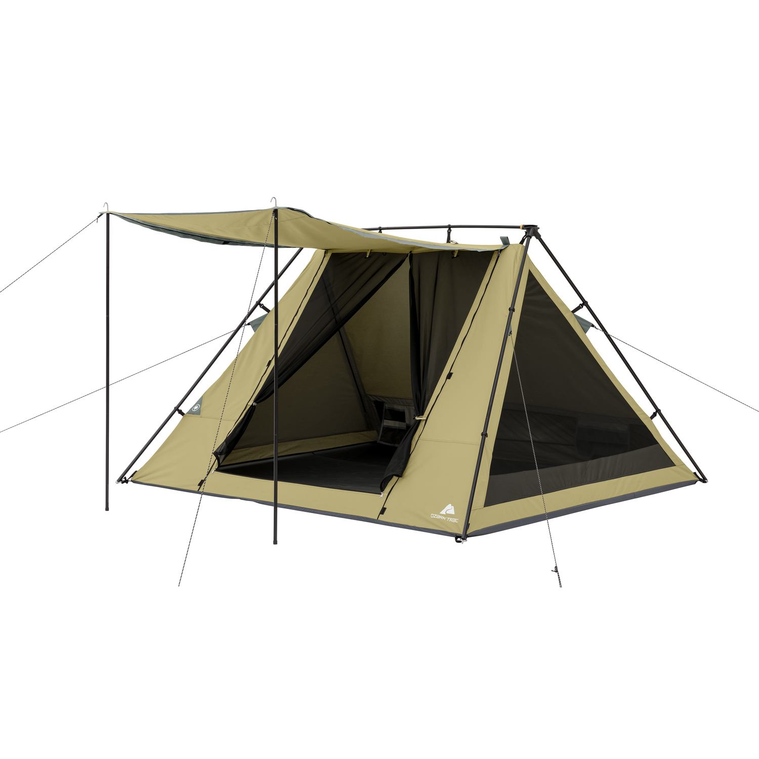 Ozark Trail 8’ x 7’ 4-Person A-Frame Tent with Awning - image 1 of 6