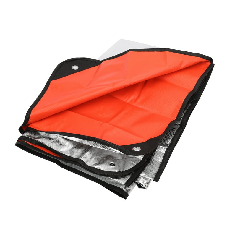 Solar Emergency Orange Blanket Reflective Tarp Camping Gear Survival Supplies Solar Emergency Orange Blanket Reflective Tarp Camping Gear Survival Supplies