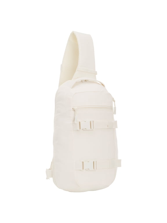 9 L Sling pack, Cream, Polyester Messenger Bag, Adult, Teen, Unisex