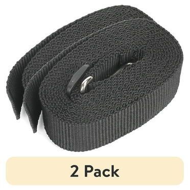 (2 pack) Ozark Trail 96" Bimini Top Strap, Black