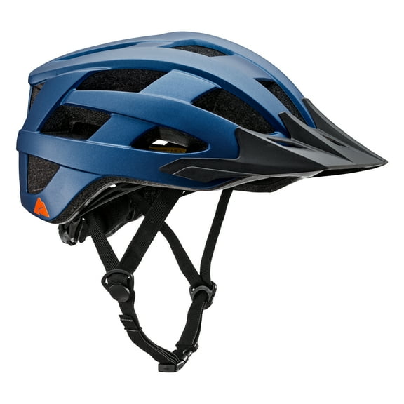 Ozark Trail Adult Bike Helmet, Blue, Adjustable, Ages 14+