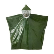 OZARK TRAIL Adult Heat-Retaining Poncho with Hood, Water-Resistant, Unisex