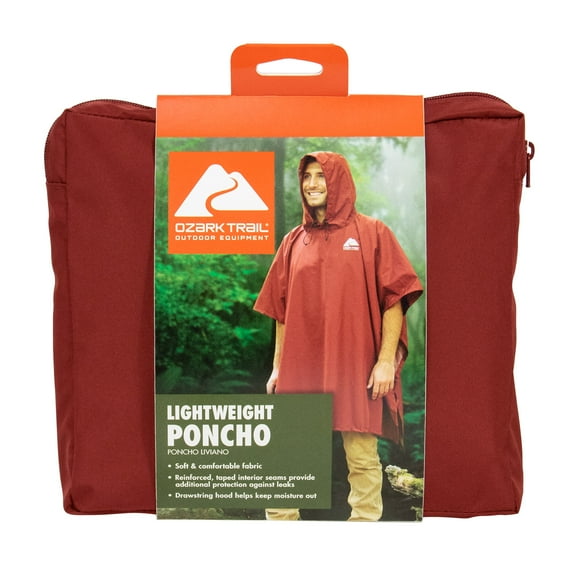 Ozark Trail Adult Lightweight Poncho - 1 Count