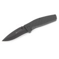 thumbnail image 1 of Ozark Trail Aluminum Logo Textured Folding Knife, 3" Blade, Black, 1 of 8