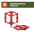 thumbnail image 1 of Ozark Trail Aluminum Mountain Bike Pedals, Compact and Durable, Red, 1 of 10