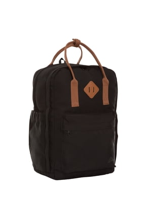 Asheville Dual-Carry 22L Backpack for Adults and Teens, Polyester, Black