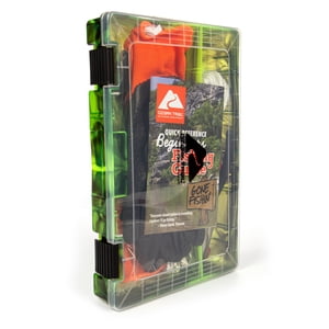 Kit de Accesorios de Pesca Ozark Trail con Alicates, Guantes, Encadenador y Bandeja de Utilidades