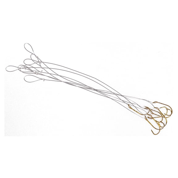 Ozark Trail Baitholder Snelled Fishing Hooks, Size 2, 8-Pack