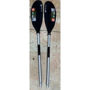 Ozark Trail Basic Black Aluminum Adjustable  Kayak Paddle, Two Piece 90 inch