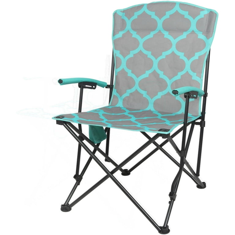 Ozark Trail Basic Hard Arm Chair Blue