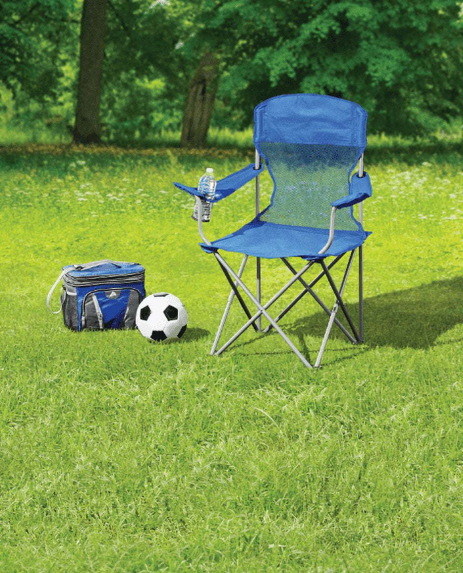 Ozark trail bungee mesh high back chair with swivel cup holder deals