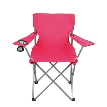 Ozark Trail Folding Quad Chair Fuchsia