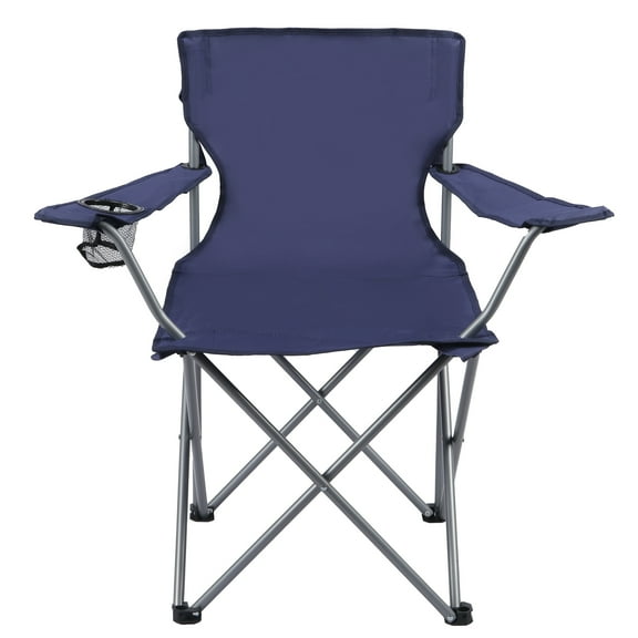 Ozark Trail Folding Camp Chair with Cup Holder Lightweight, Portable Outdoor Chair for Camping, Tailgating & Sports Peri Night