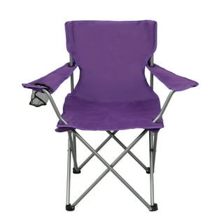 starteam PURPLE PORTABLE CHAIR 椅子 Camping Chairs in Camping Furniture | Purple - Walmart.com