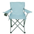 thumbnail image 1 of Ozark Trail Folding Camp Chair with Cup Holder – Lightweight, Portable Outdoor Chair for Camping, Tailgating & Sports – Vintage Blue, 1 of 7