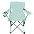 thumbnail image 1 of Ozark Trail Folding Camp Chair with Cup Holder – Lightweight, Portable Outdoor Chair for Camping, Tailgating & Sports – Aqua, 1 of 7
