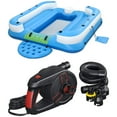 thumbnail image 1 of Ozark Trail Big 6-Person Inflatable Island and Ozark Trail Powergrip Pro AC Electric Air Pump, 1 of 5